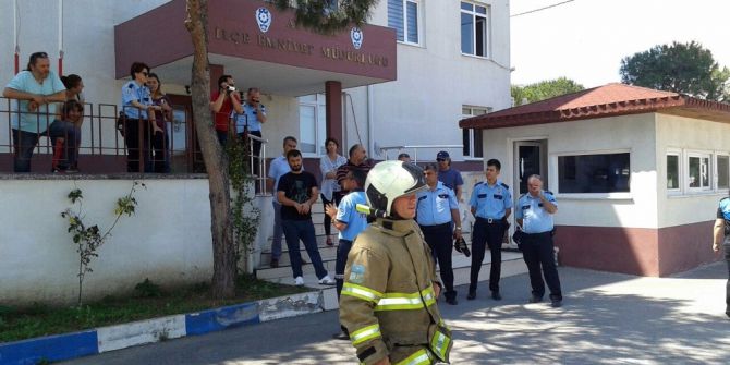 Ayvalık’ta Nefes Kesen Tatbikat