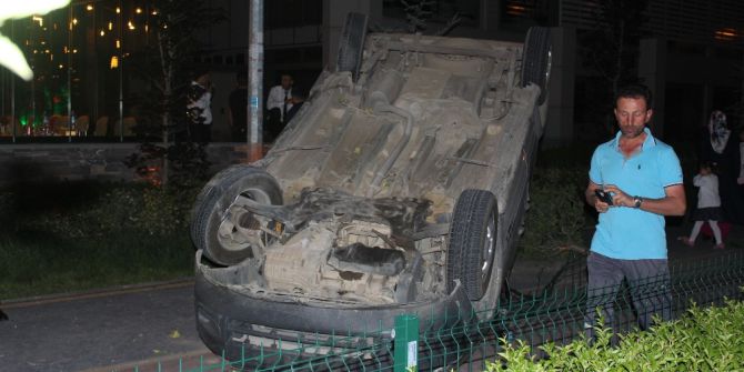 Niğde’de Otomobil Takla Attı: 2 Yaralı