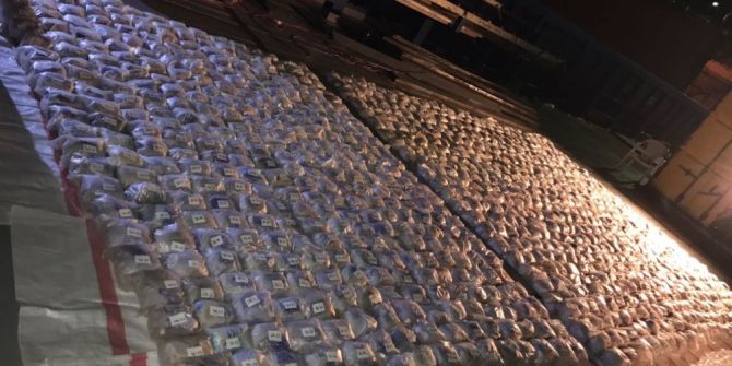 Operasyonda 1 Ton 71 Kilogram Eroin Ele Geçirildi