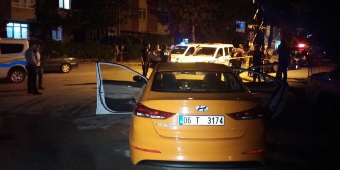 Başkent’te Taksi Şoförü Silahlı Saldırıya Uğradı