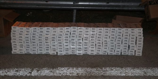 Yolcu Otobüslerinde 4 Bin Paket Kaçak Sigara Ele Geçirildi