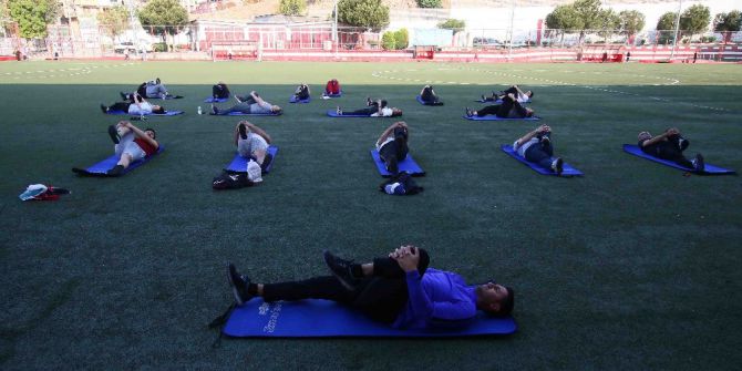 Bayraklı’da Sabah Sporu Tam Gaz