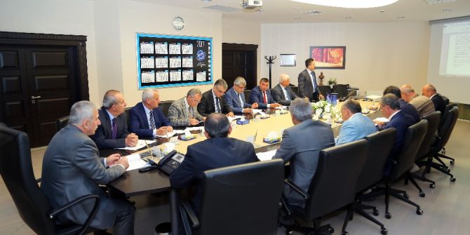 İncesu Osb Müteşebbis Teşekkül Heyeti Vali Kamçı Başkanlığında Toplandı