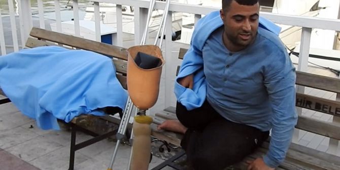 Savaşta Bacağını, Kaçarken Umudunu Kaybetti