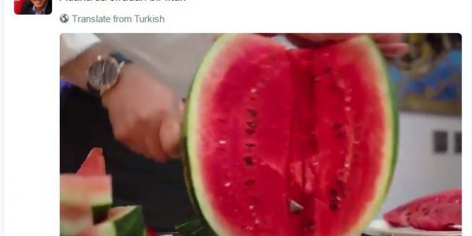 Başkan Sözlü’den Kola Yerine Karpuz Önerisi