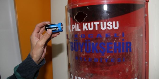 Kocaeli, Hedeflenenin Üstünde Atık Pil Topluyor