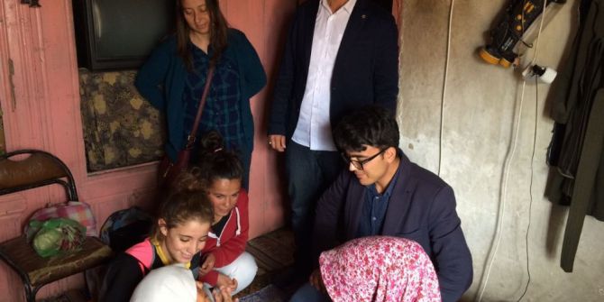 Öğrencilerden Yaşlılara Anlamlı Ziyaret