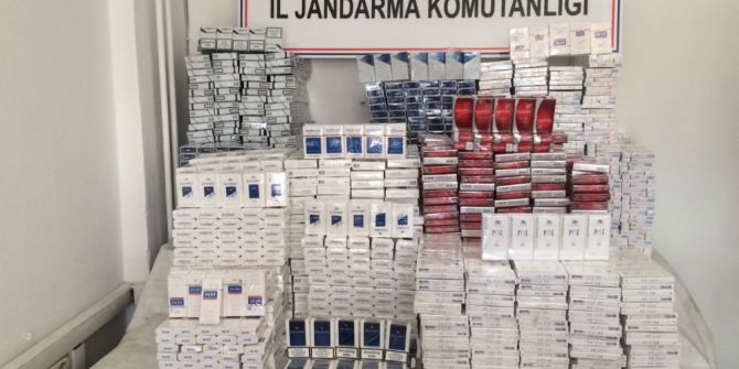 Batman’da 6 Bin 258 Paket Kaçak Sigara Ele Geçirildi