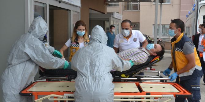 Çorlu Devlet Hastanesinde Kbrn Tatbikatı