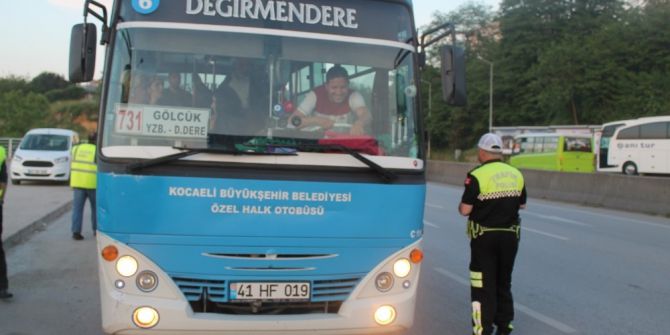 Toplu Taşıma Araçları Denetimden Geçiyor