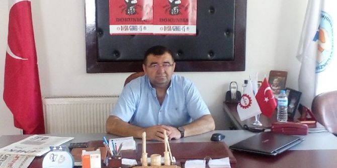 Disk Kayseri Bölge Temsilcisi Cumali Sağlam, "Kıdem Tazminatı Haktır Gasp Edilemez"