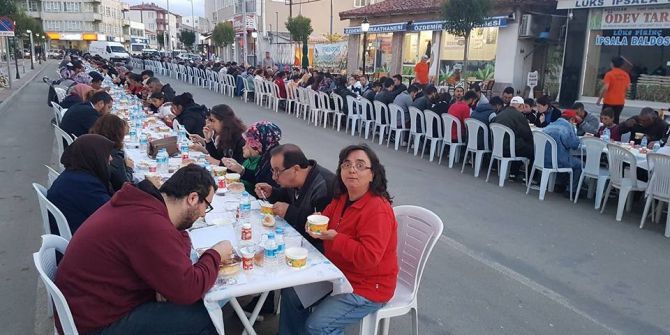İpsala’da Cadde İftarları Devam Ediyor