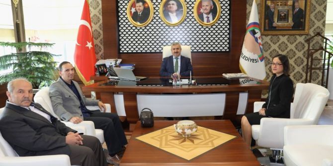 Başkan Baran, Şehit Babasını Ağırladı