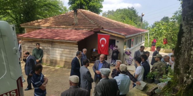 Ordulu Şehidin Baba Ocağına Ateş Düştü