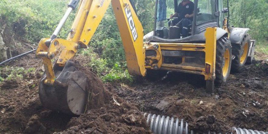 Su Taşkınları Yaşanan Bölgelerde Drenaj Çalışması