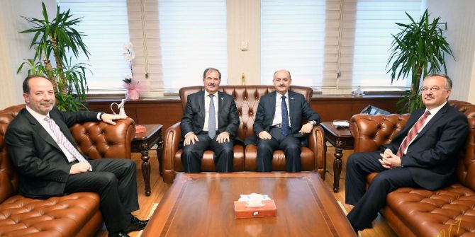 Edirne Heyeti Bakan Müezzinoğlu’nu Ziyaret Etti