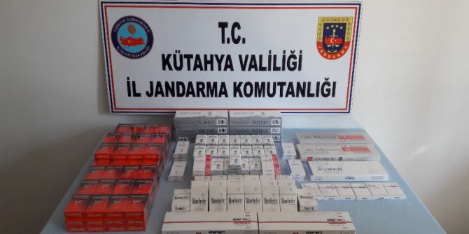 Jandarmadan Kaçak Sigara Operasyonu