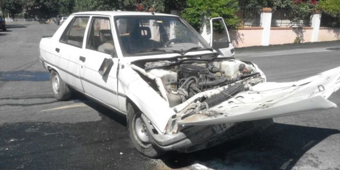 Malatya’da İki Otomobil Çarpıştı: 1 Yaralı