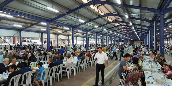 Çorlu’daki Sinoplular İftarda Buluştu