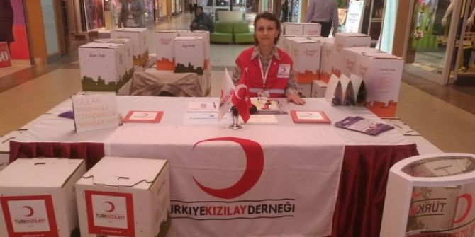Kızılay Çorlu Şubesi’nden Ramazan Kampanyası