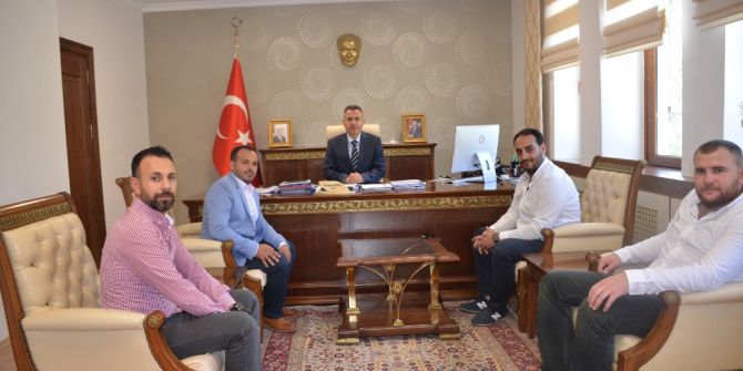 Bilecikspor Yönetim Kurulu Üyelerinden Vali Elban’a Ziyaret