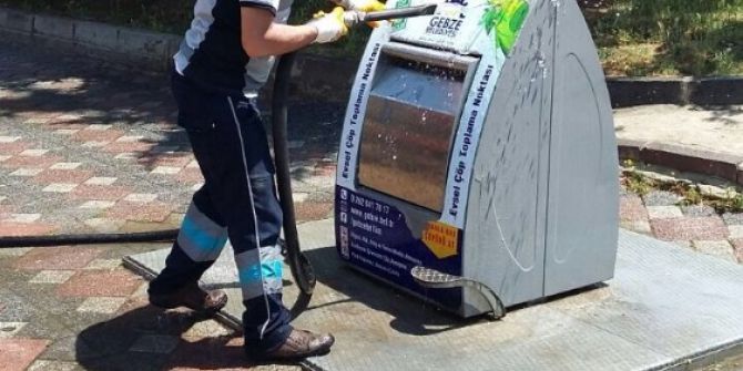 Gebze’de Çöpler Yer Altında Toplanıyor