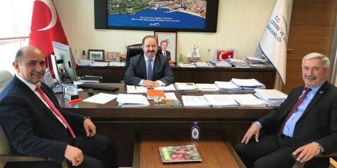 Başkan Yılmaz, Çevre Ve Şehircilik Bakanlığında