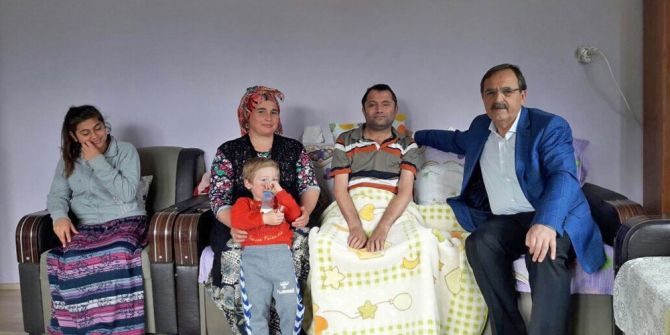 Başkan Şahin Hastanın Ayağına Gitti