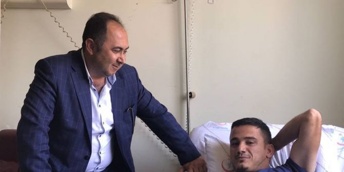 Başkan Sarıoğlu’dan Finikeli Hastalara Ziyaret