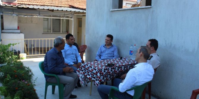 Kaymakam Ürkmezer’den 15 Temmuz Gazisine Ziyaret