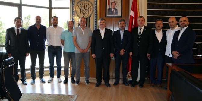 Aykut Kocaman’dan Başkan Akyürek’e Veda Ziyareti