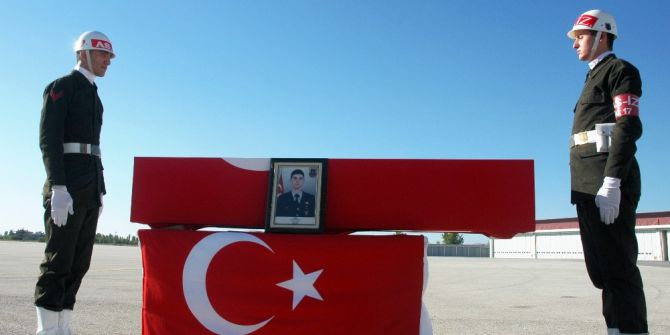 Şehit Askere Uğurlama Töreni