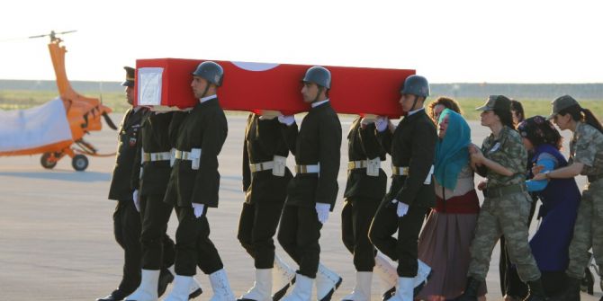 Şehidin Naaşı Ordu’ya Getirildi.