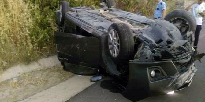 Arsuz Kaymakamı Trafik Kazası Geçirdi