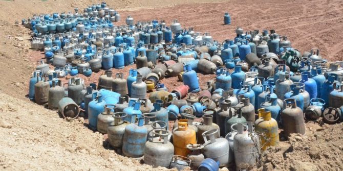 Ağrı’da Kaçak Tüp Ve Akaryakıt Operasyonu