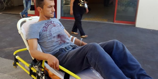 Evine Giren Hırsızı Bıçakladı