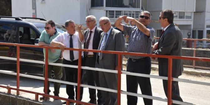 Şarköy Olukbaşı Deresindeki Islah Çalışmaları İncelendi