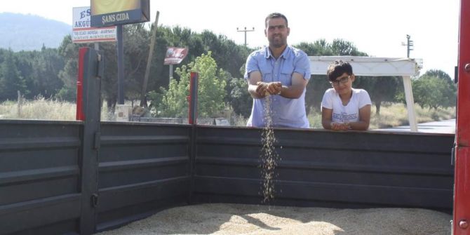 Keşan’da Yılın İlk Arpası Satıldı