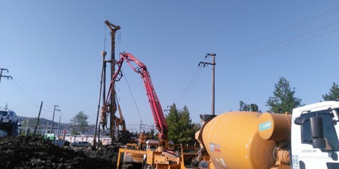 İlk Adım Köprüsünün Kazıkları Çakılıyor