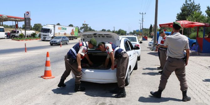 Jandarmadan Asayiş Ve Huzur Denetimi