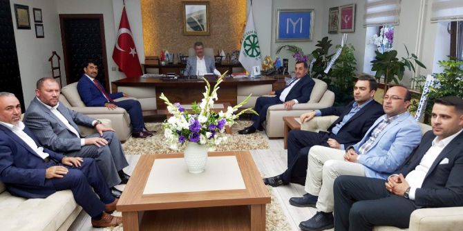 Öz Taşıma İş Sendikası Genel Başkanı Toruntay, Başkan Akay’ı Ziyaret Etti