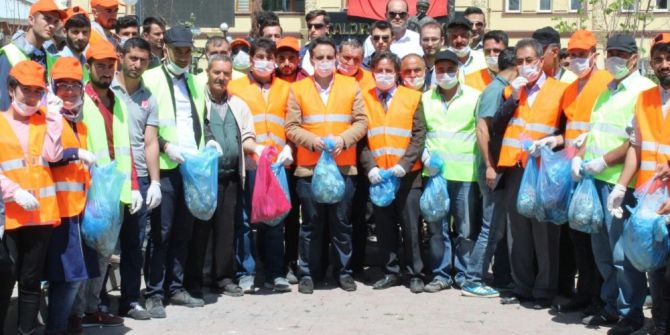 Çaldıran’da Temizlik Kampanyası