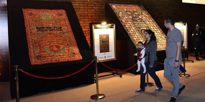 Kutsal Emanetler Sergisi’ne Yoğun İlgi