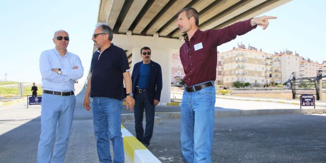 Başkan Çalışkan, Devam Eden Yatırımları Denetliyor