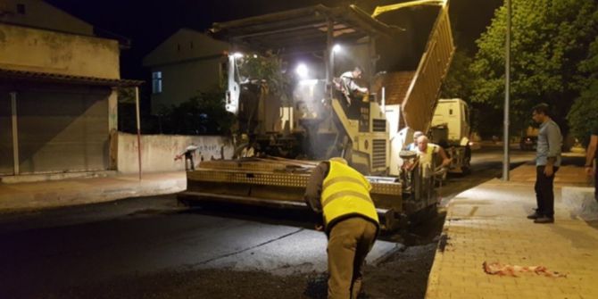 Batman’da Hummalı Asfalt Çalışması