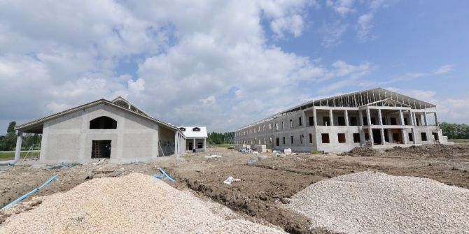 Çorum’da Yapımı Devam Eden Binicilik Tesisleri Gün Sayıyor