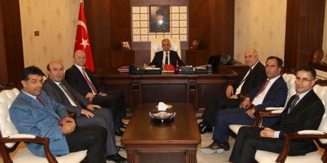 Genel Müdürlerden Vali Toprak’a Ziyaret