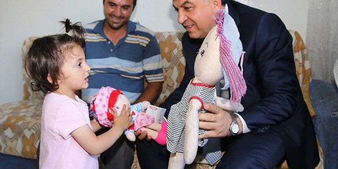 Başkan Fadıloğlu’ndan Sümeyye’ye İle Yakın İlgi