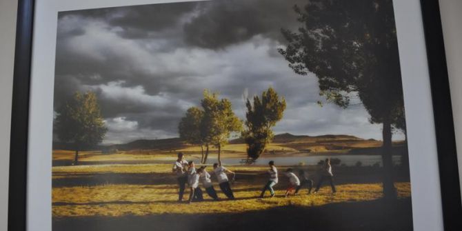 ‘Eba Kadraj’ 3. Fotoğraf Yarışmasının Birincisi ‘Halat Çekme Oyunu’