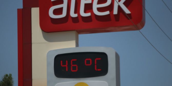 Adana’da Termometreler 46 Dereceyi Gösterdi